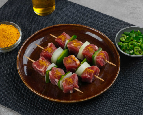 Mix especial pincho amarillo de cordero